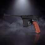 C96 długi — model z klocków ClickBricks, 145 elementów