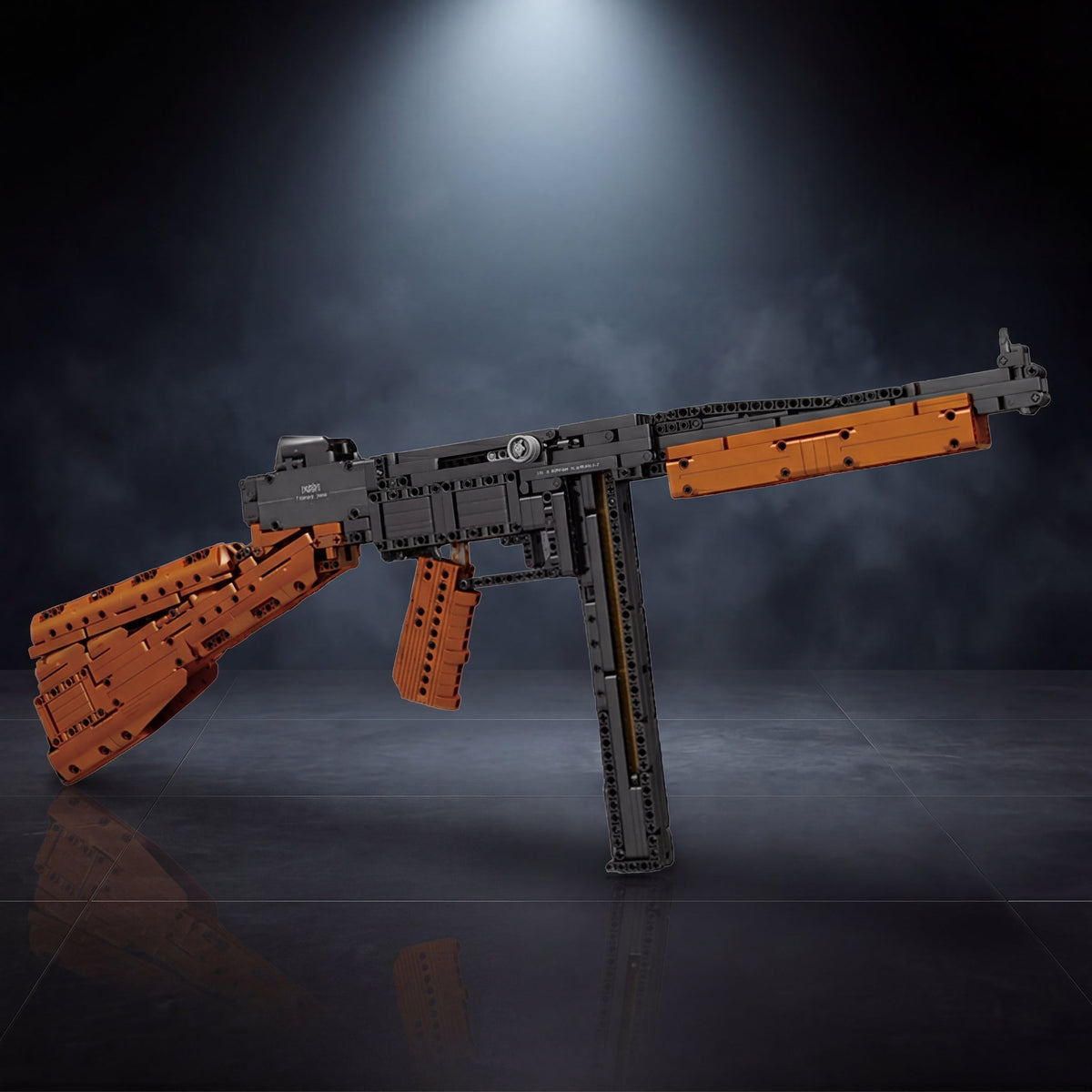 Thompson — model z klocków ClickBricks, 1208 elementów