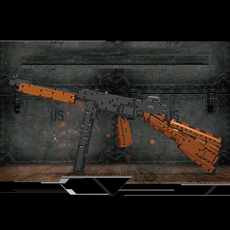 Thompson — model z klocków ClickBricks, 1208 elementów — detale