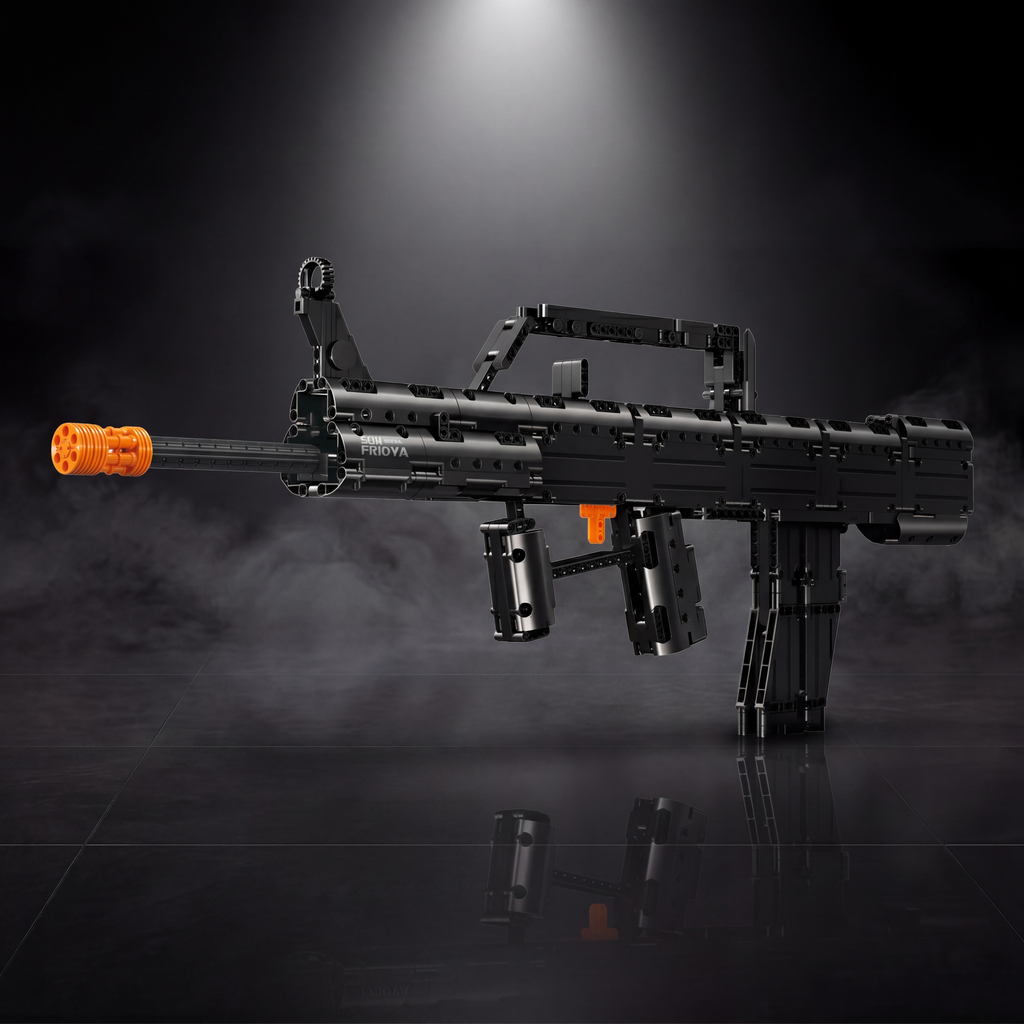 QBX-95 — model z klocków ClickBricks, 874 elementy