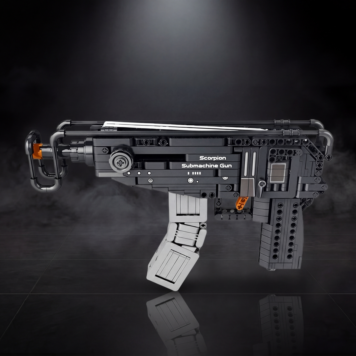 Skorpion — model z klocków ClickBricks, 566 elementów