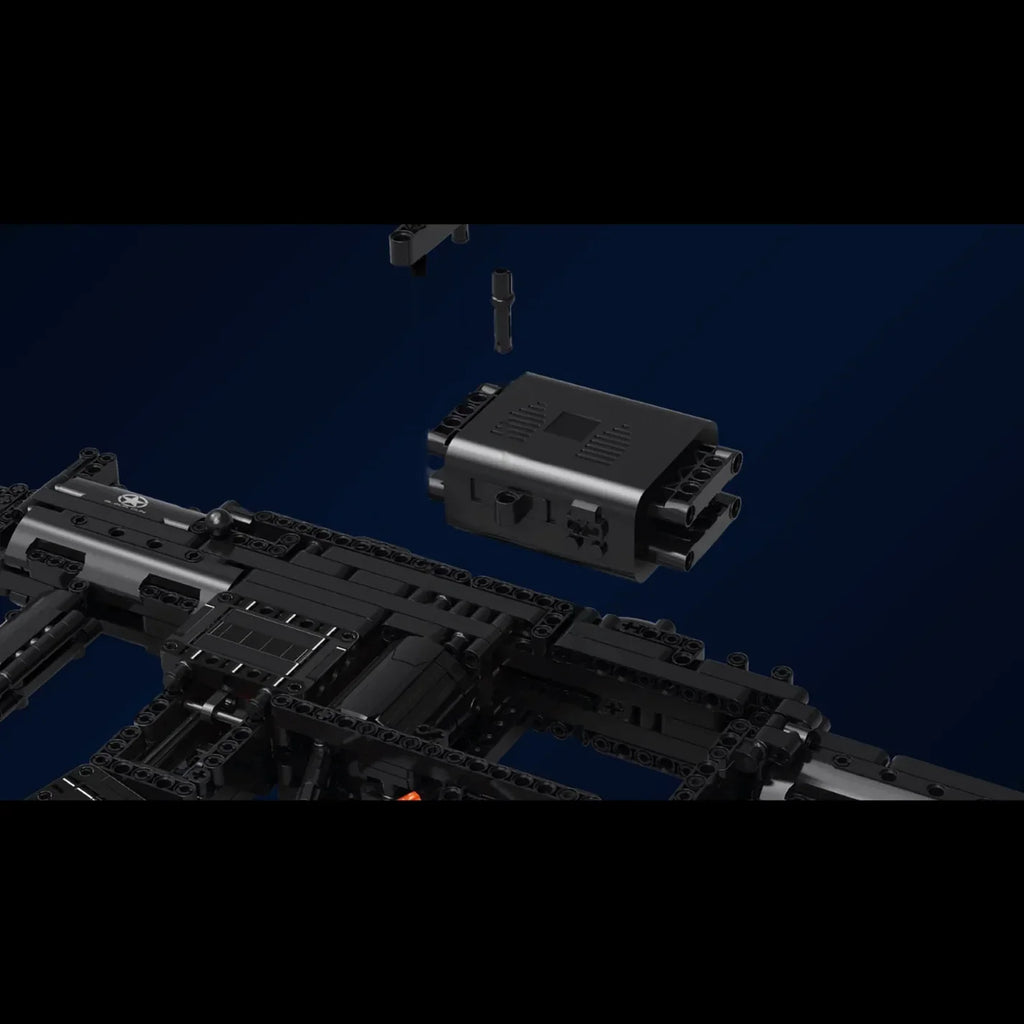MP5 — model z klocków ClickBricks, 783 elementy — detale
