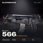 Skorpion — model z klocków ClickBricks, 566 elementów — specyfikacja