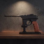 C96 długi — model z klocków ClickBricks, 145 elementów — w ekspozycji